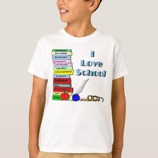 Camiseta I Love School