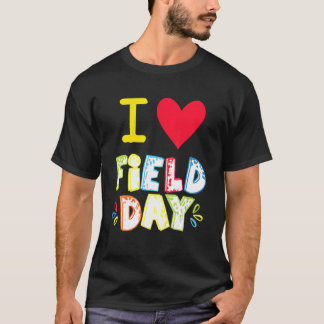 Camiseta I Love School Field Day
