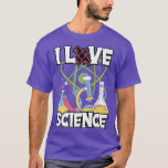 Camiseta I Love Science Chemistry Physics Teacher Premium<br><div class="desc">I Love Science Chemistry Physics Teacher Premium  .</div>