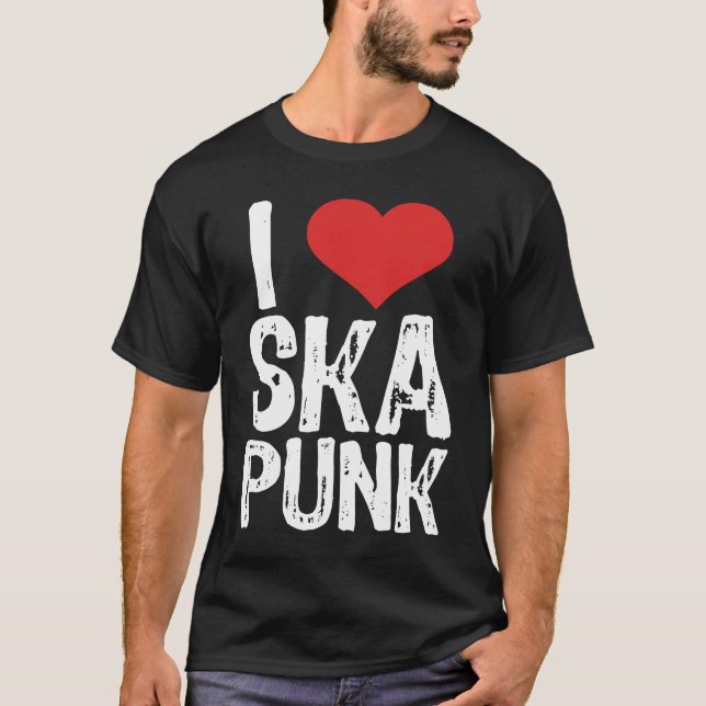 Camiseta I Love Ska Punk (Anverso)