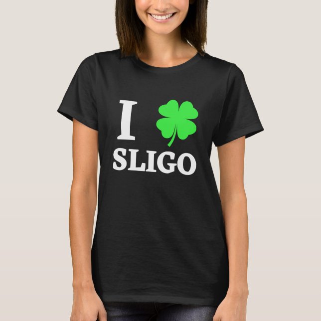 CAMISETA I LOVE SLIGO (Anverso)