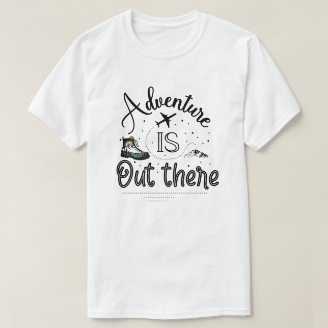 Camiseta I love spending as much time as possible outdoors (Diseño del anverso)