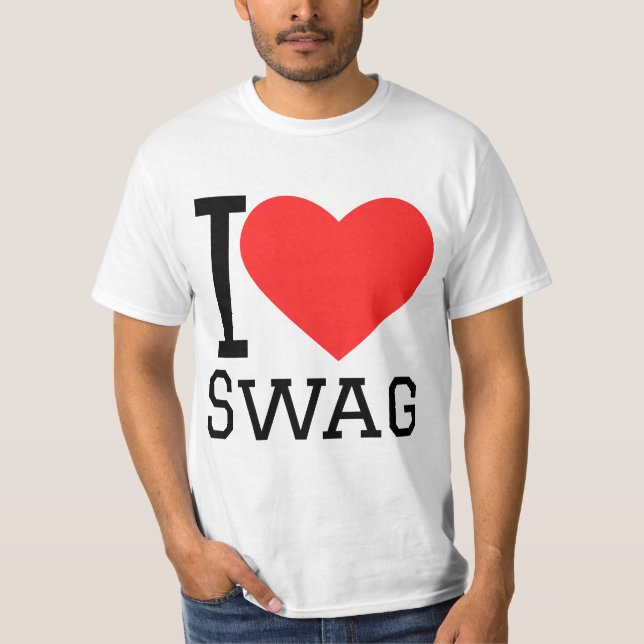Camiseta I love swag (Anverso)