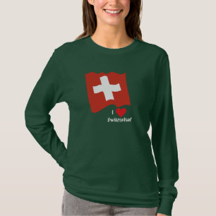 Camiseta I Love Switzerland