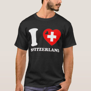 CAMISETA I LOVE SWITZERLAND