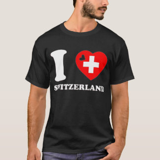 CAMISETA I LOVE SWITZERLAND