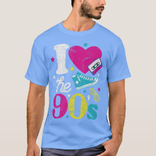 Camiseta I Love The 90's Shirt Party Music Retro Tees Men W