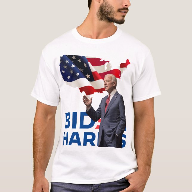 Camiseta I love the Biden Harris couple (Anverso)