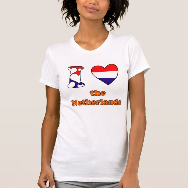 Camiseta I love the Netherlands (Anverso)