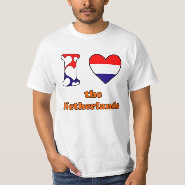 Camiseta I love the Netherlands (Anverso)