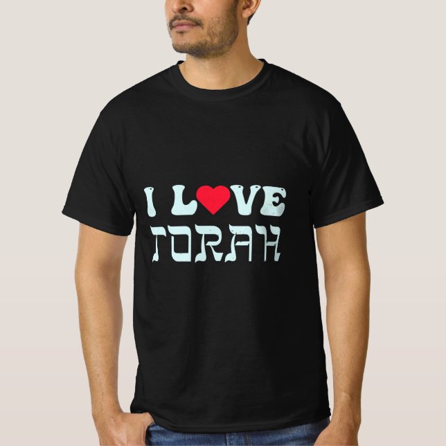 Camiseta I love Torah (Anverso)