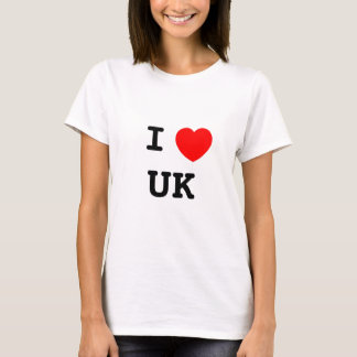 CAMISETA I LOVE UK