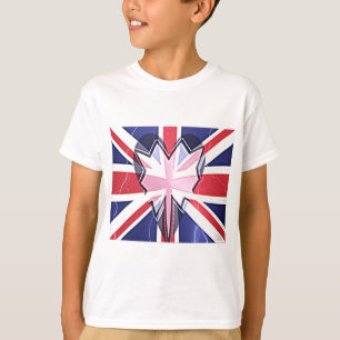 Camiseta "I love UK" Art Print