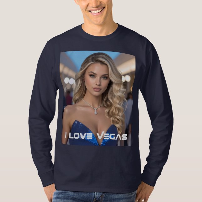 CAMISETA I LOVE VEGAS (Anverso)