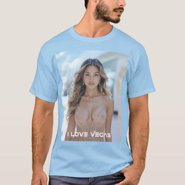 CAMISETA I LOVE VEGAS (Anverso)