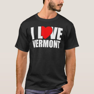 Camiseta I Love Vermont