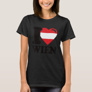Camiseta I Love Vienna Capital Of Austria I Love Vienna