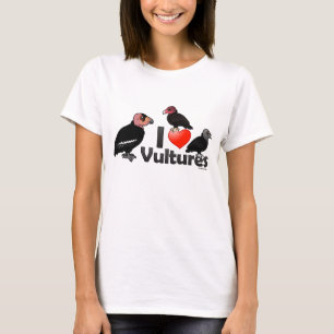 Camiseta I Love Vultures (North America)