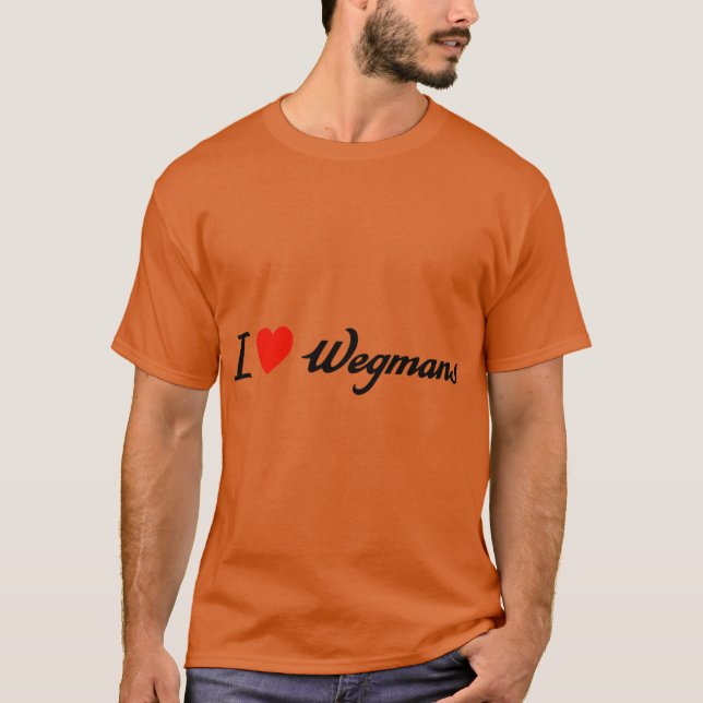 Camiseta I love wegmans (Anverso)