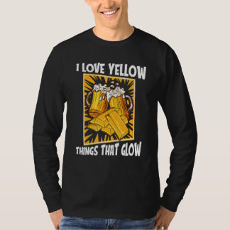 Camiseta I Love Yellow Things That Glow   Prospecting Gold 
