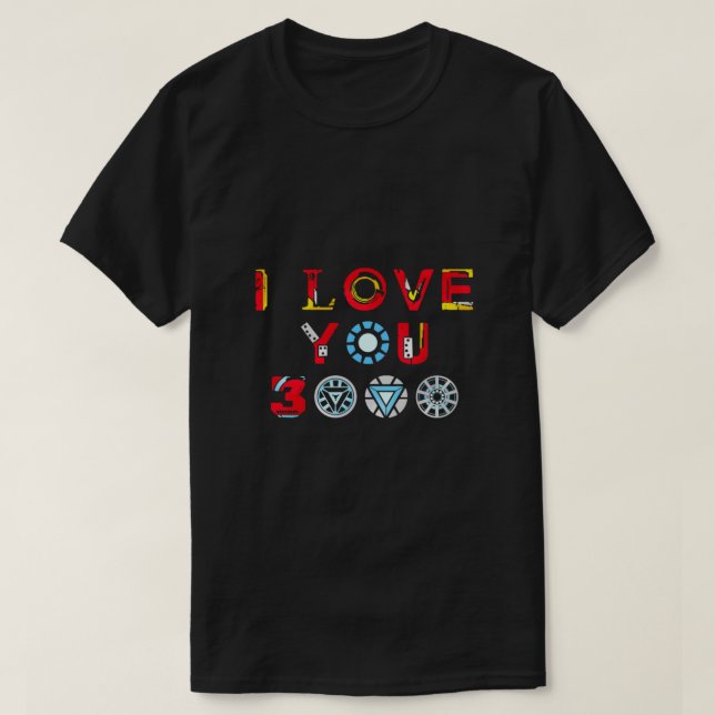 Camiseta I Love You 3000 v3 Classic (Diseño del anverso)