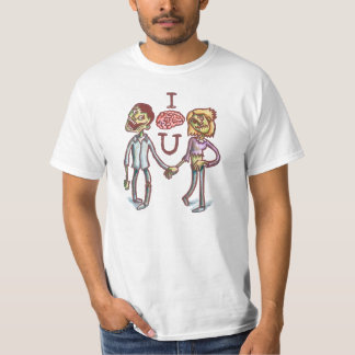 Camiseta "I Love You" Zumbi
