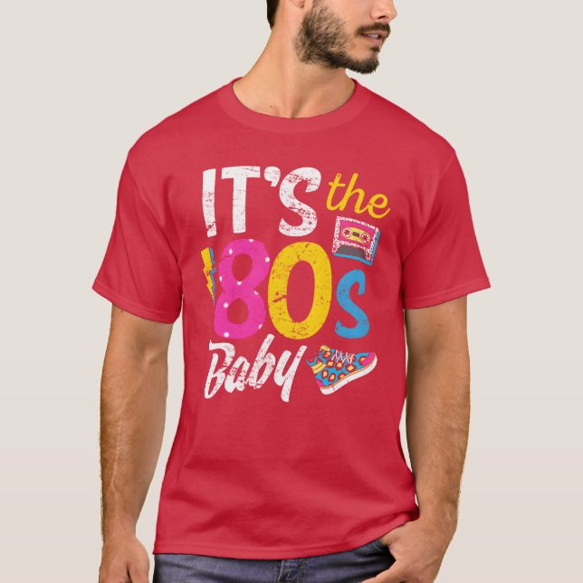 Camiseta I Lovehe 80s 80s Clothes for Women and Men gift (Anverso)