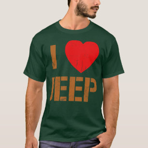 Camiseta I LoveVintage Dark Gold Text