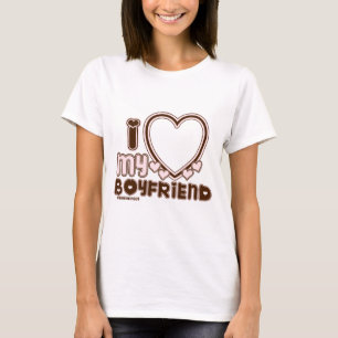 Camiseta i luv brown bf