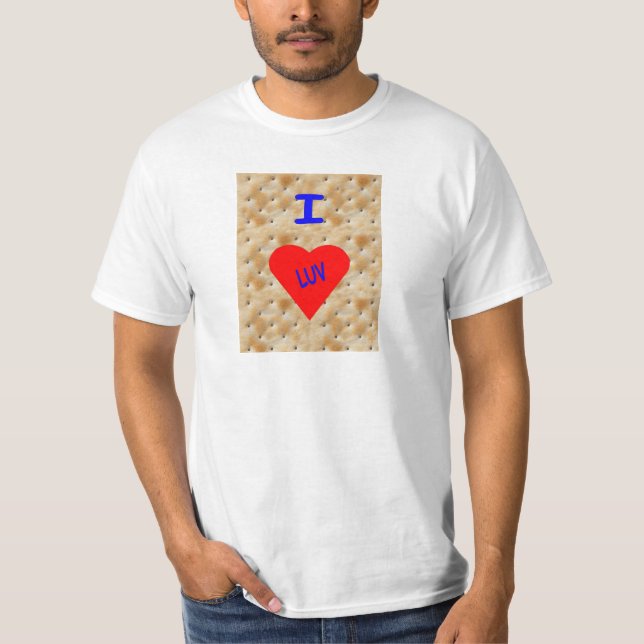 CAMISETA I LUV CRACKERS (Anverso)