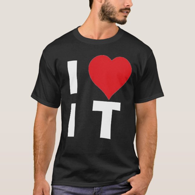 Camiseta I Luv él (Anverso)