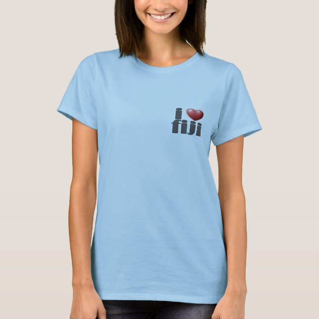 Camiseta I Luv Fiji (Anverso)
