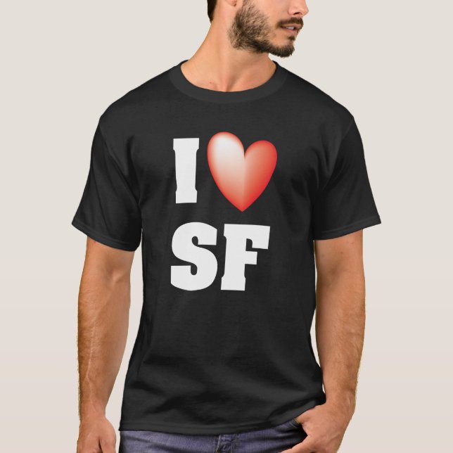 Camiseta I Luv SF (Anverso)