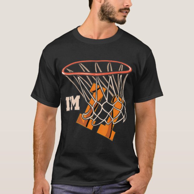 Camiseta I M 11 Tema De Baloncesto Celebración De La Fiesta (Anverso)