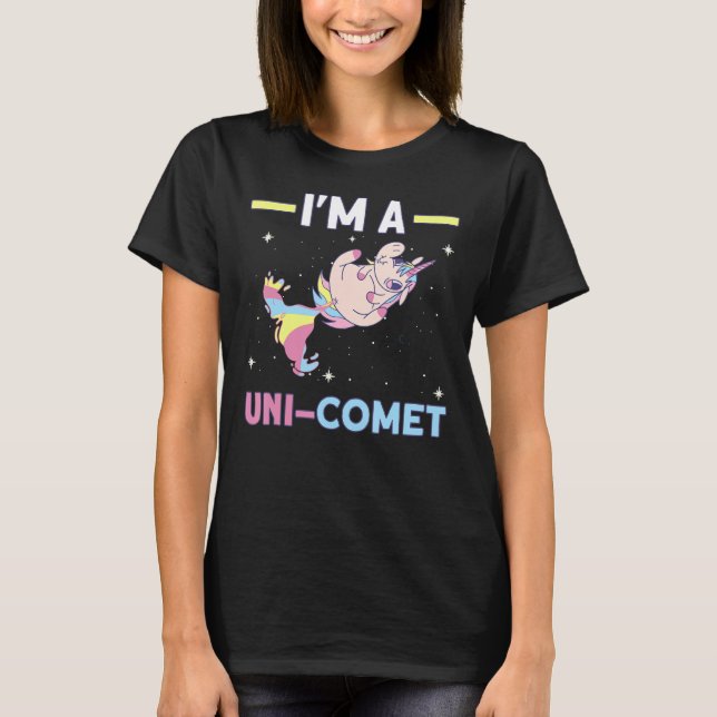 Camiseta I M A Uni Comet Unicorn (Anverso)