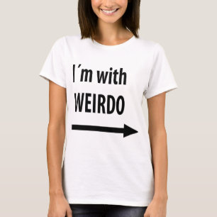 Camiseta i´m con el weirdo