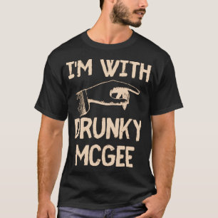 Camiseta I_m Con Parejas Funny De Mcgee Borracho St Patrick