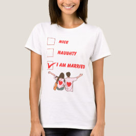 Camiseta i m married Tshirt para mujeres