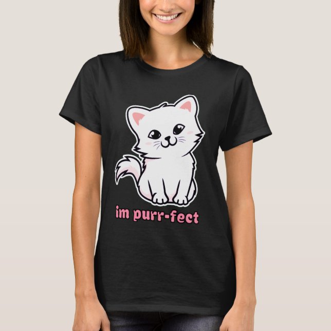 Camiseta I M Purr-Fect (Anverso)
