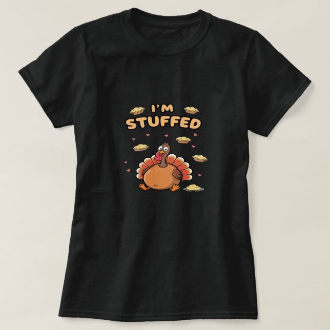 CAMISETA I’M STUFFED (Diseño del anverso)