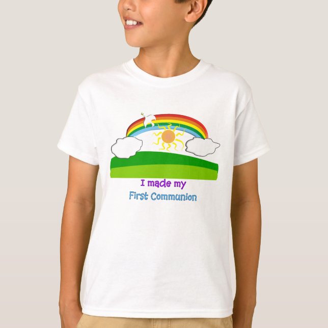 Camiseta I Made My First Communion Kids T-Shirt (Anverso)