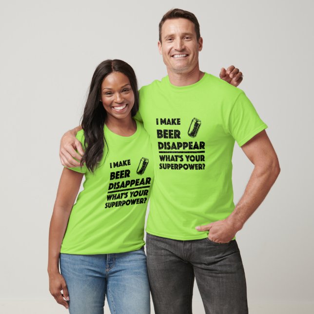 Camiseta I Make Beer Disappear - Men's Basic T-Shirt (Unisexo)