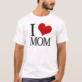 Camiseta I mamá del corazón (mamá del amor de I)
