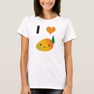 Camiseta I mango del corazón