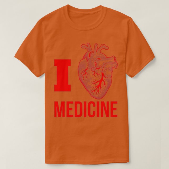 Camiseta I Medicina del Corazón 2 (Diseño del anverso)