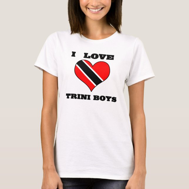 Camiseta I muchachos de Trini del corazón (Anverso)