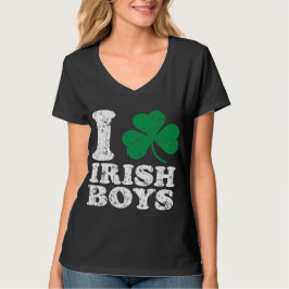 Camiseta I muchachos del irlandés del trébol