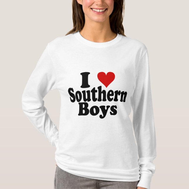 Camiseta I muchachos meridionales del corazón (Anverso)
