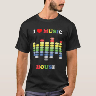 Camiseta I música de la casa del corazón