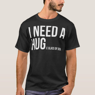 Camiseta I Need A Huge Glass Of Soju  Funny Drinking